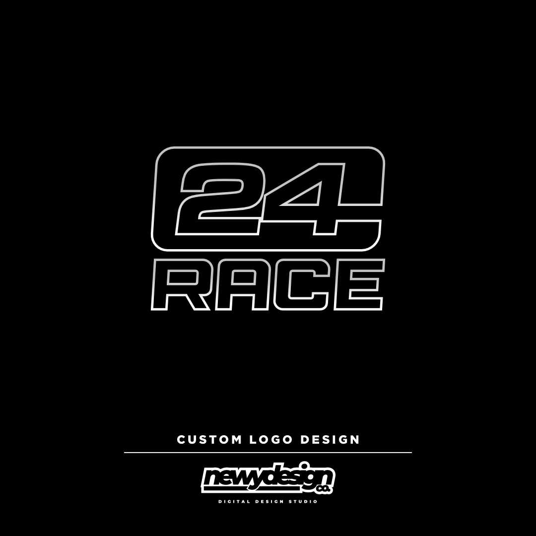 24 Race - Custom Logo Design 3
